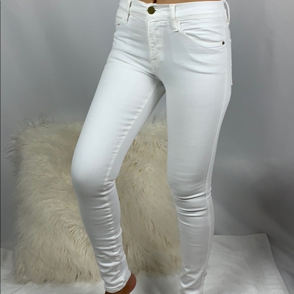 White stretch FRAME Denim jeans - Picture 12 of 12